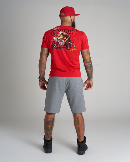 HEXAGON Men's Shorts GREY MELANGE