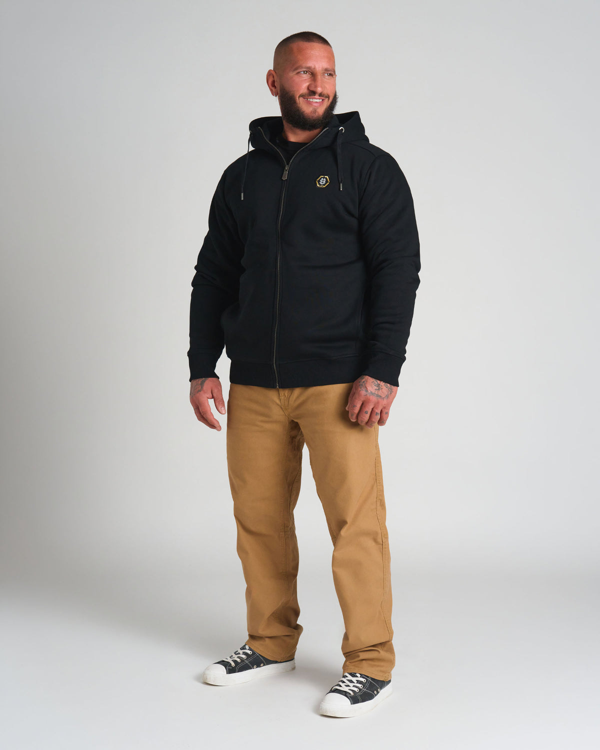 CAINE Men's Sweatshirt BLACK