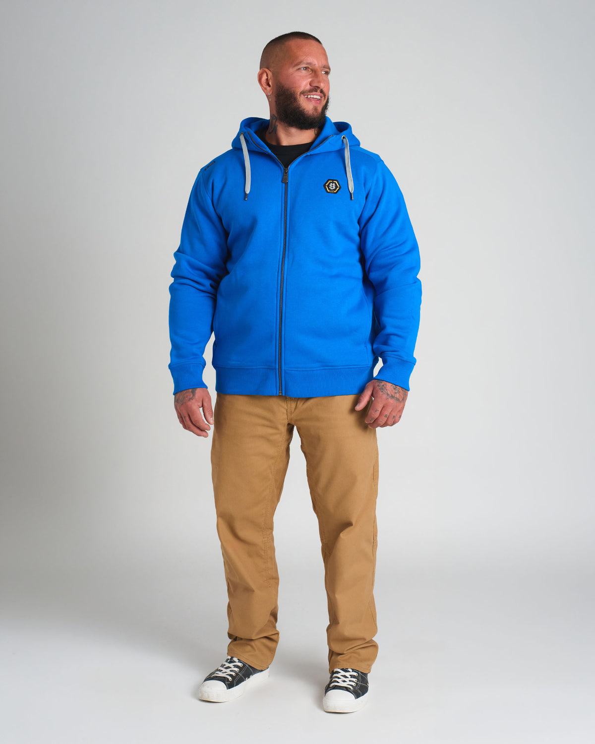 CAINE Men's Sweatshirt BLUE