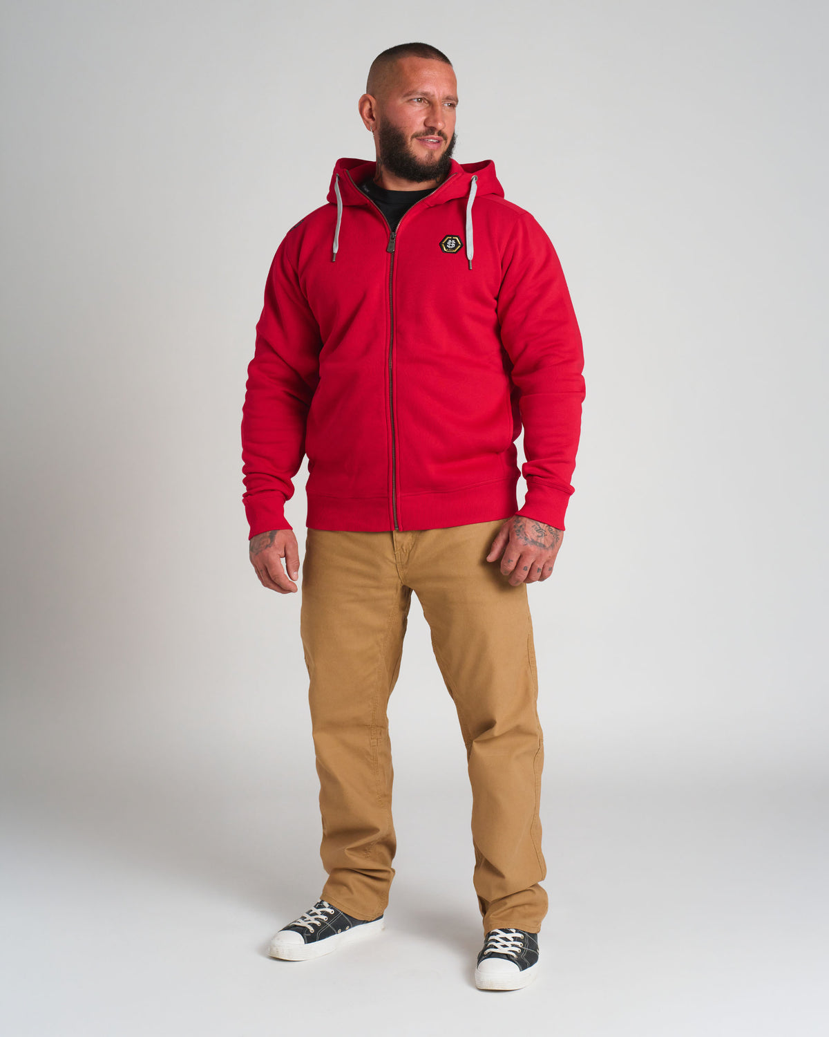 CAINE Men's Sweatshirt RED
