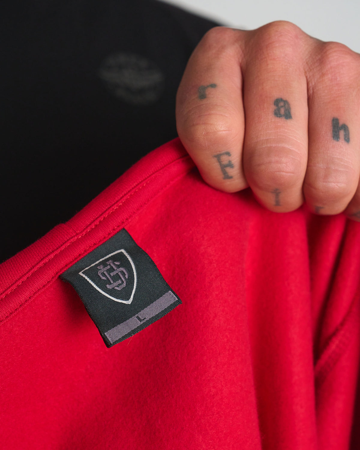 CAINE Men's Sweatshirt RED