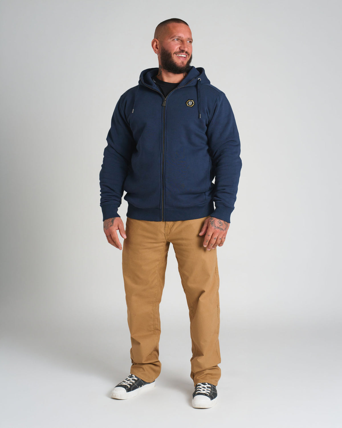 CAINE Men's Sweatshirt NAVY