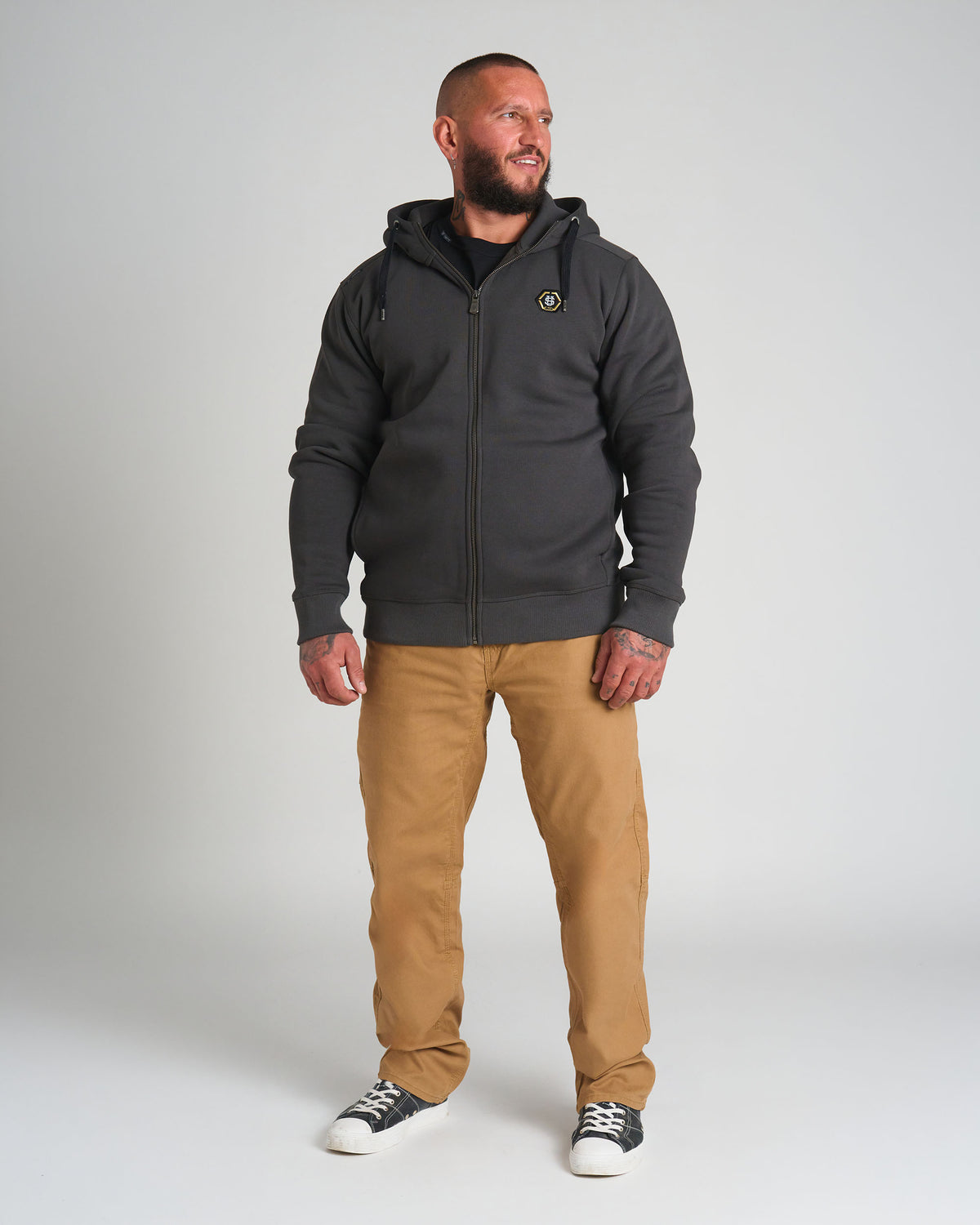 CAINE Men's Sweatshirt ASPHALT