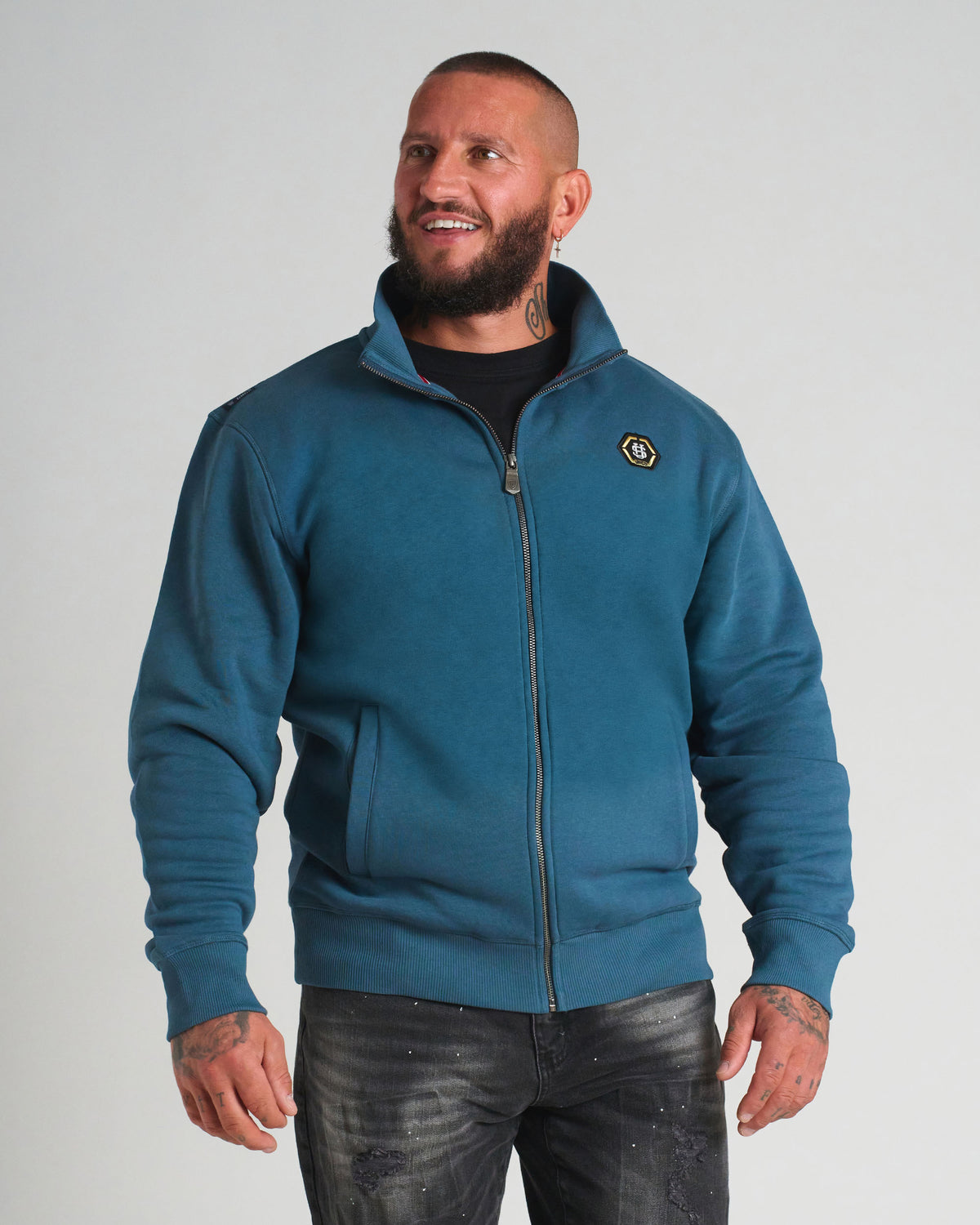 CAINE IV Men's Sweatshirt BLUE