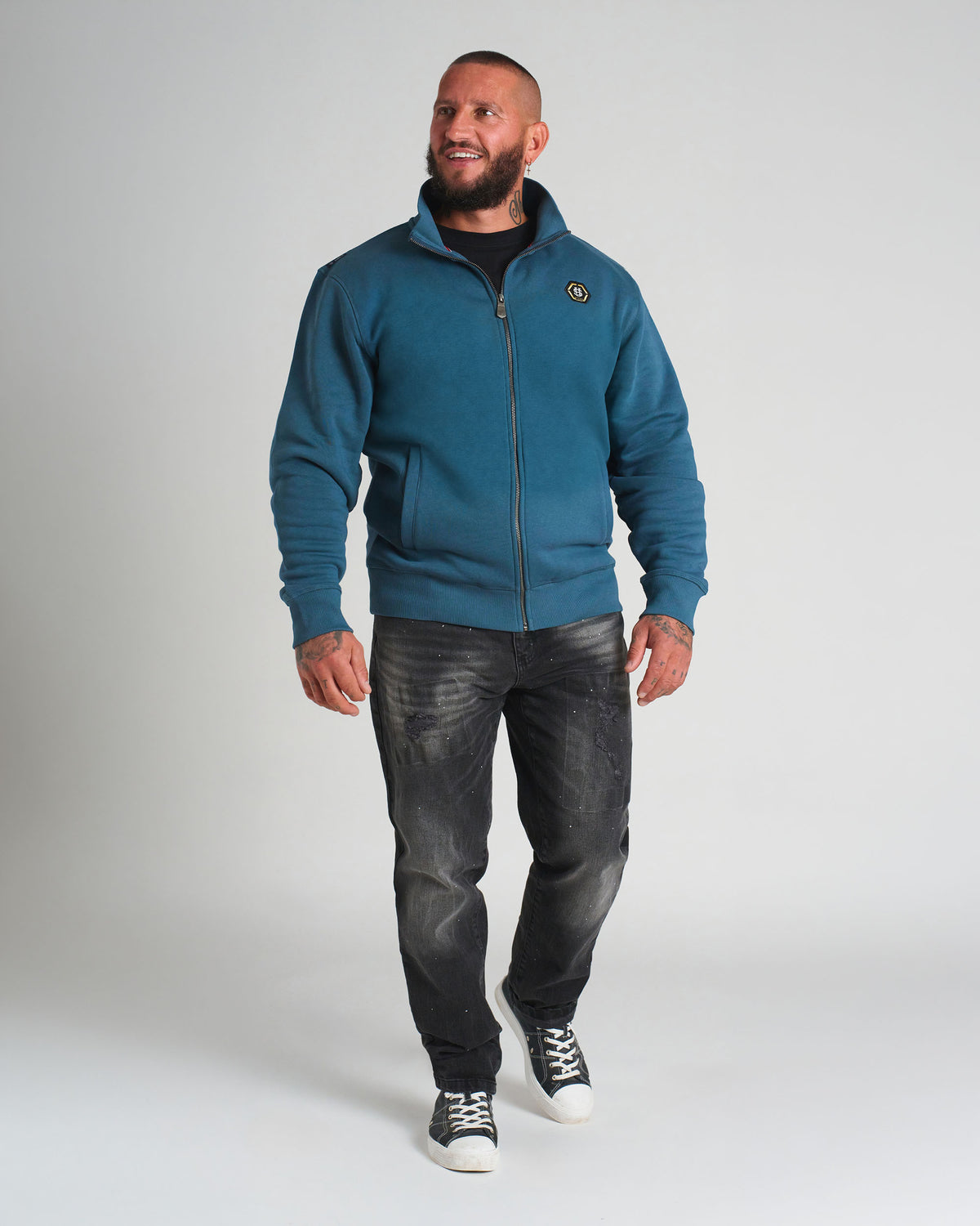 CAINE IV Men's Sweatshirt BLUE