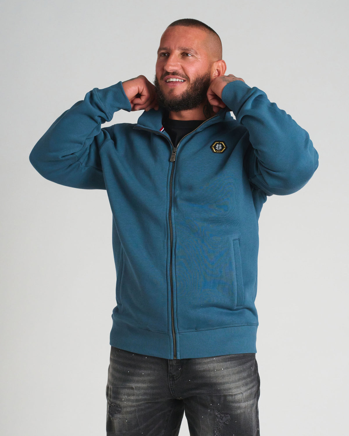 CAINE IV Men's Sweatshirt BLUE