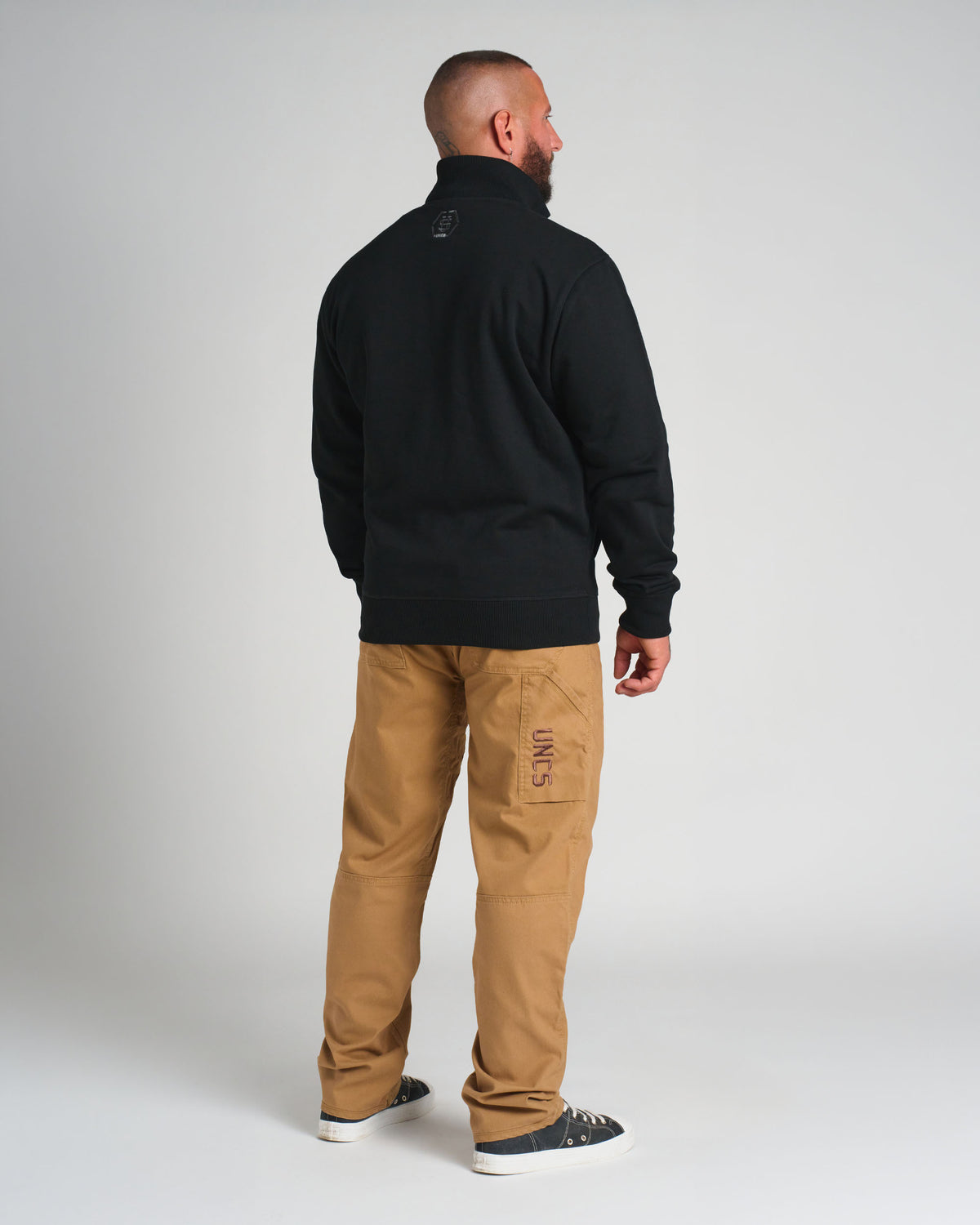 CAINE IV Men's Sweatshirt BLACK