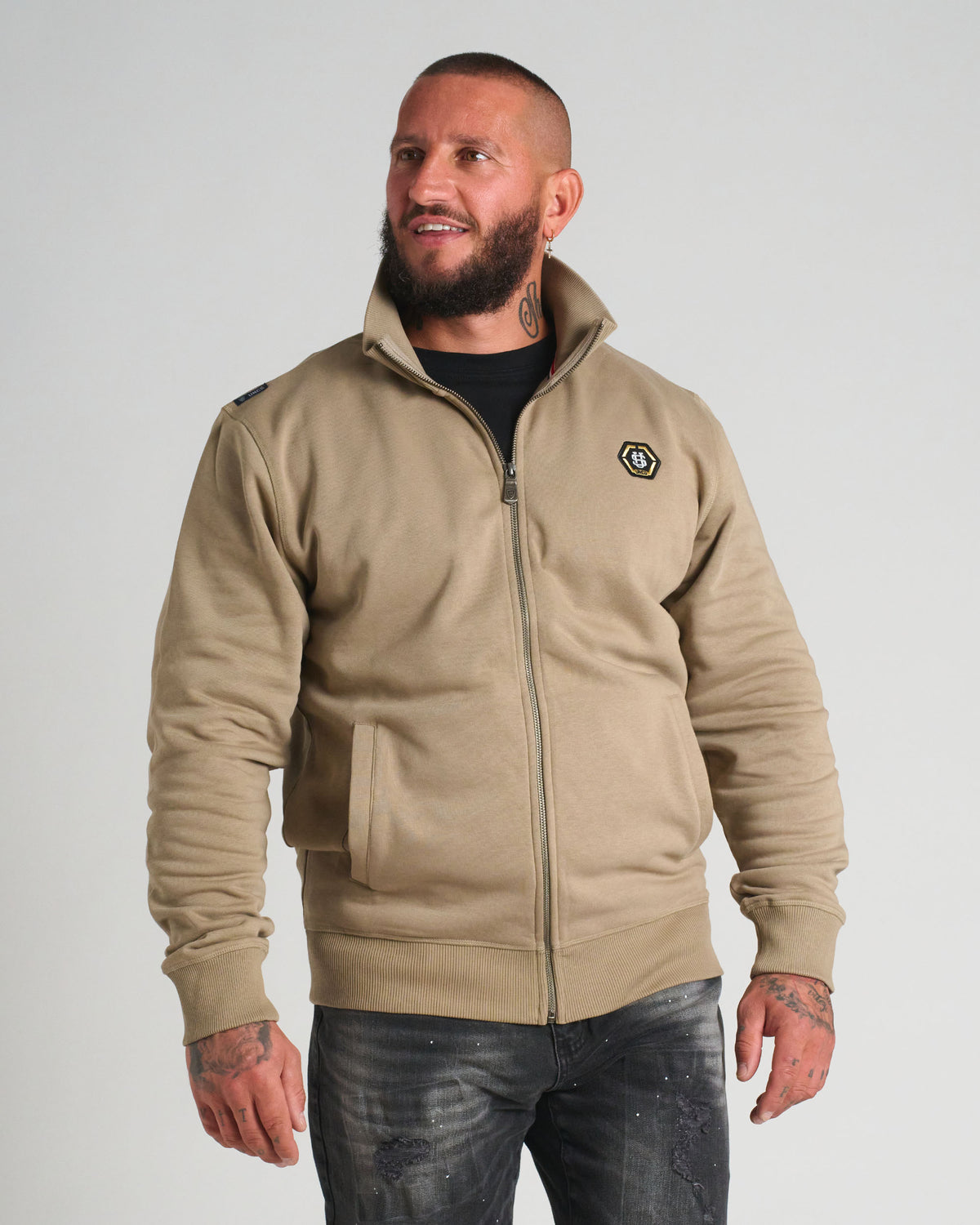 CAINE IV Men's Sweatshirt BROWN