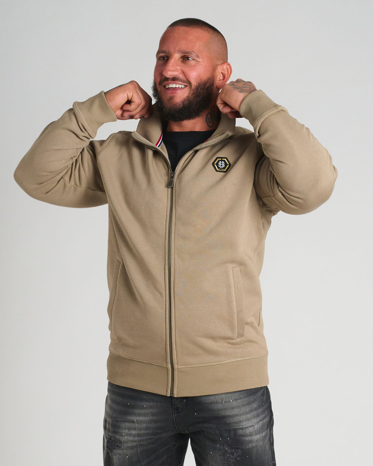 CAINE IV Men's Sweatshirt BROWN