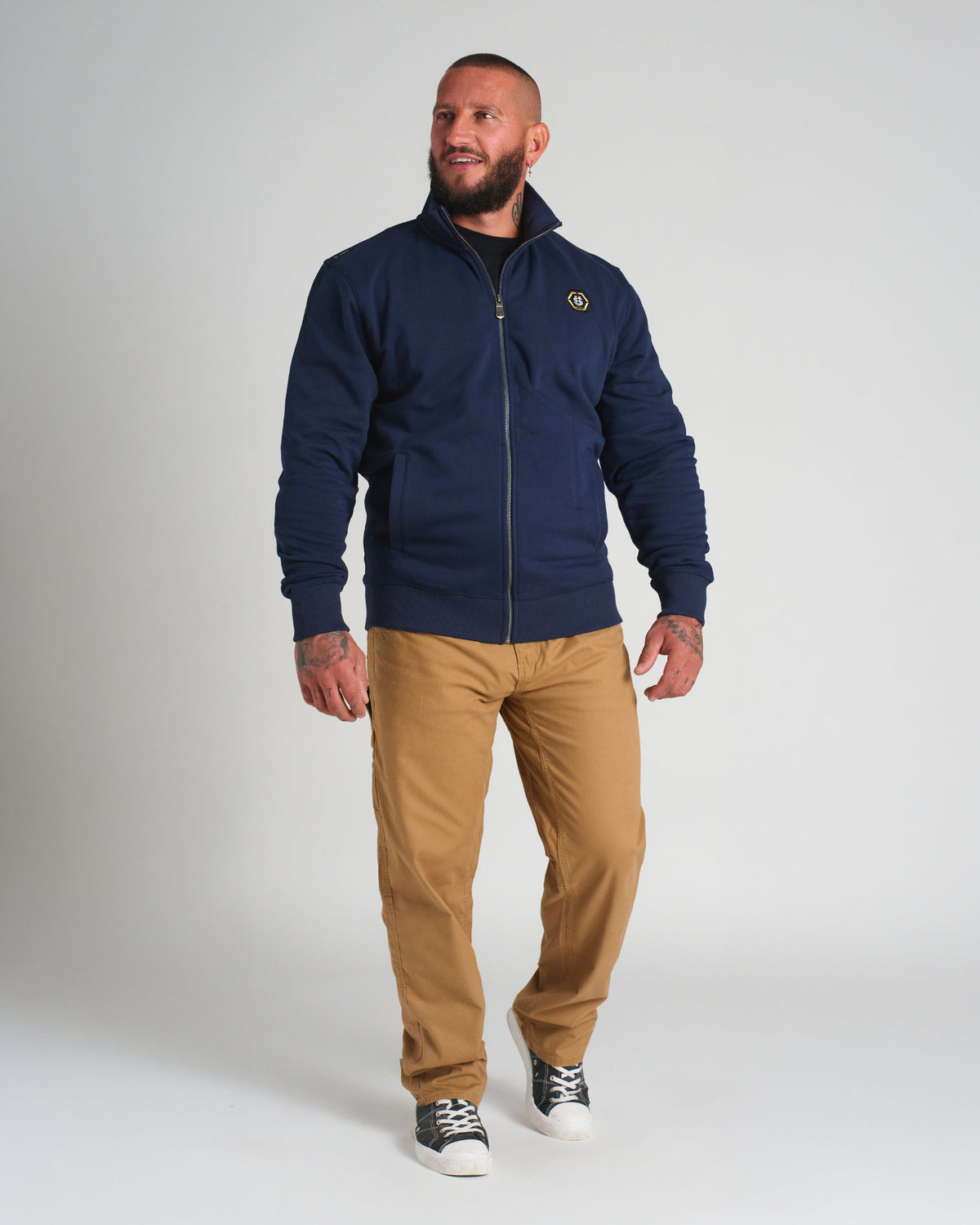 CAINE IV Men's Sweatshirt NAVY BLUE