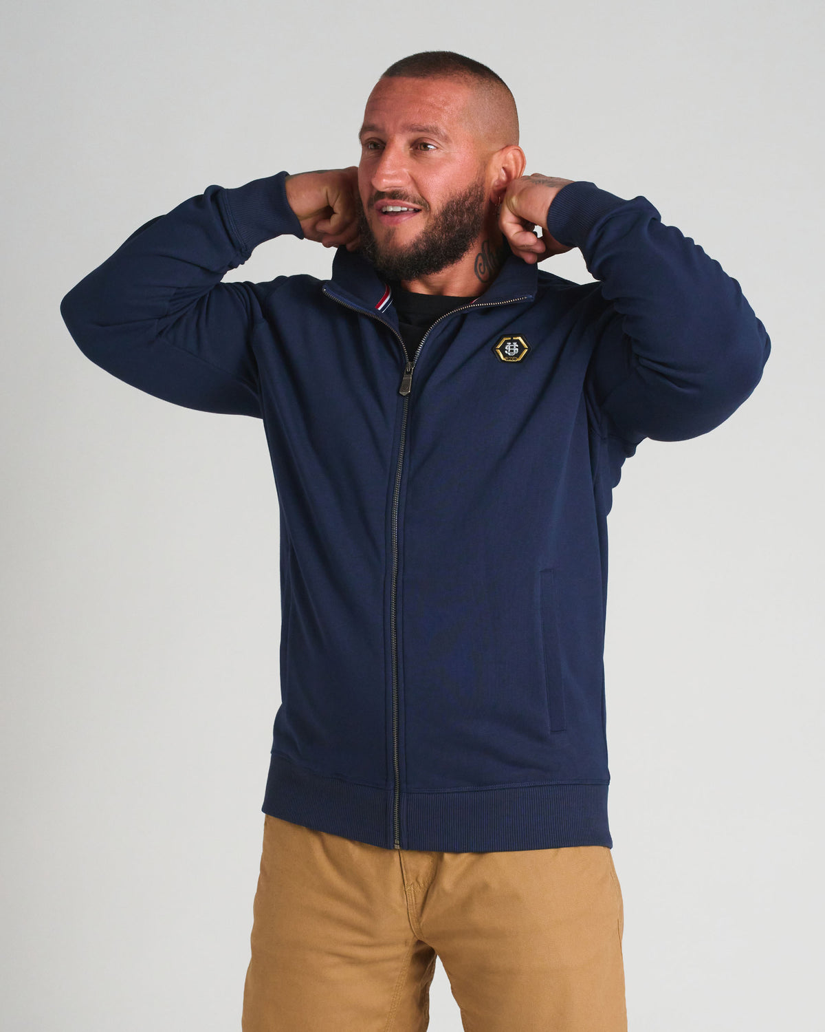 CAINE IV Men's Sweatshirt NAVY BLUE