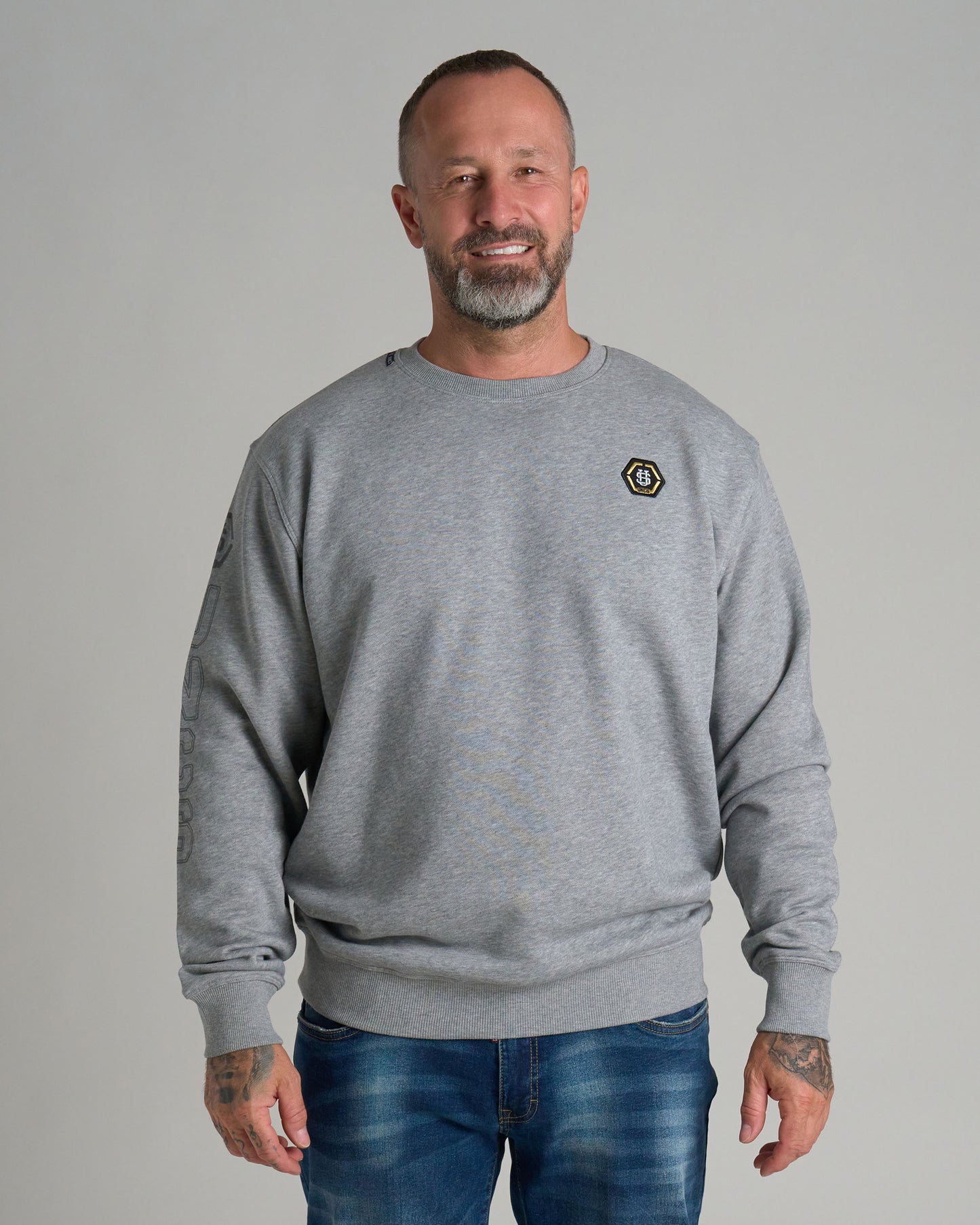 CAINE III Men's Sweatshirt GREY