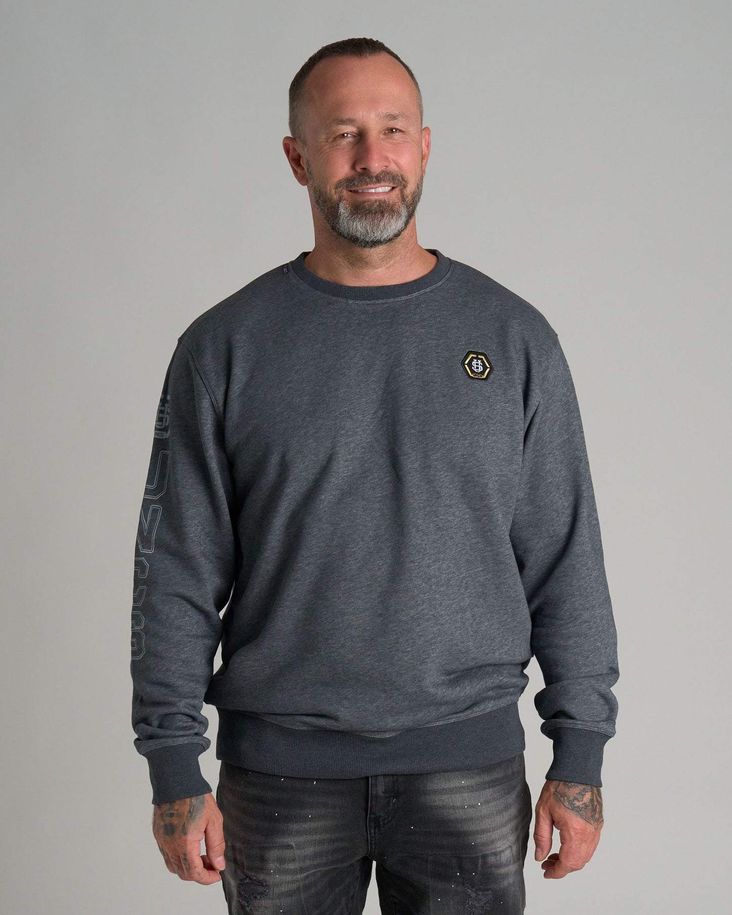 CAINE III Men's Sweatshirt DARK GREY