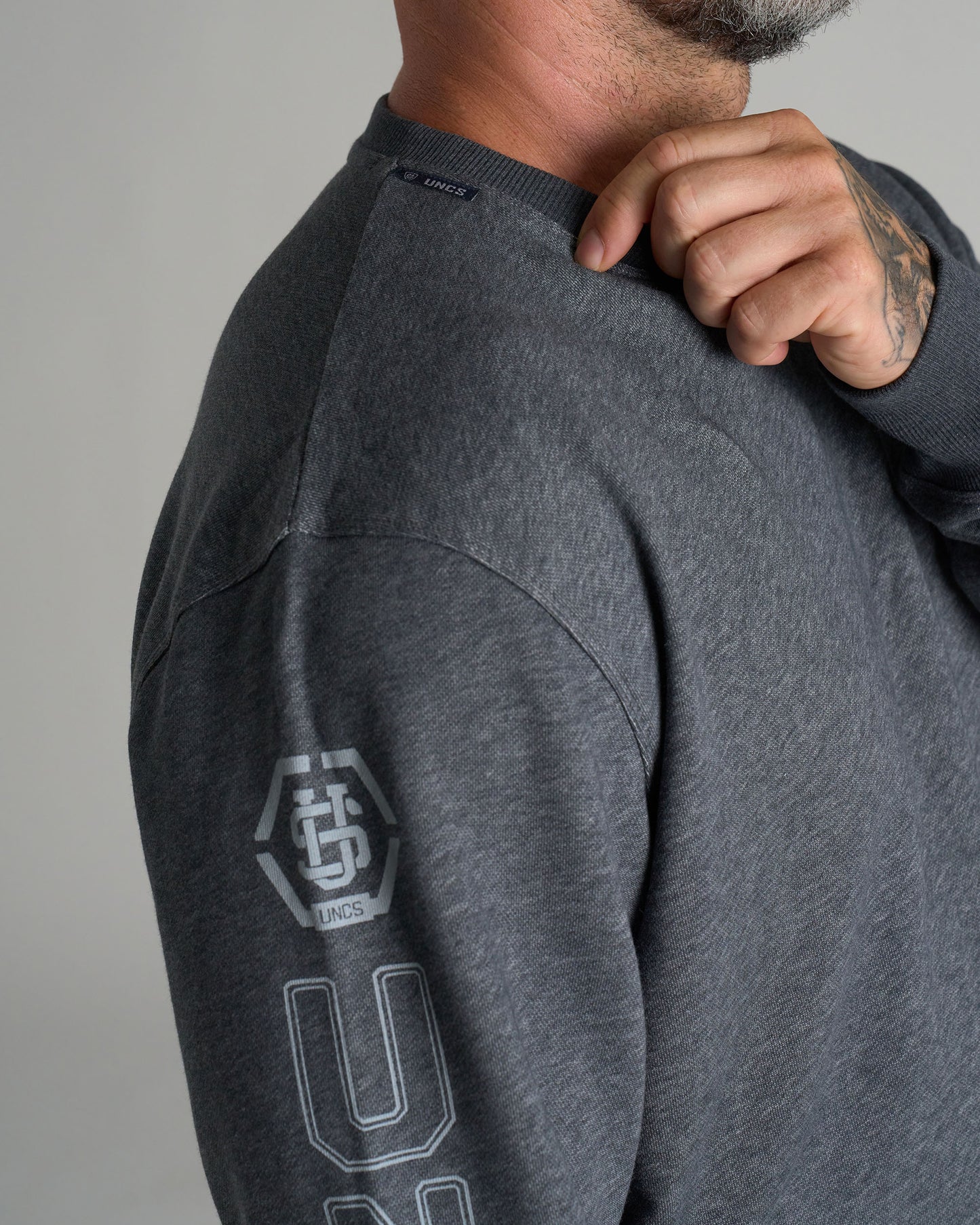 CAINE III Men's Sweatshirt DARK GREY