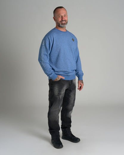 CAINE III Men's Sweatshirt BLUE
