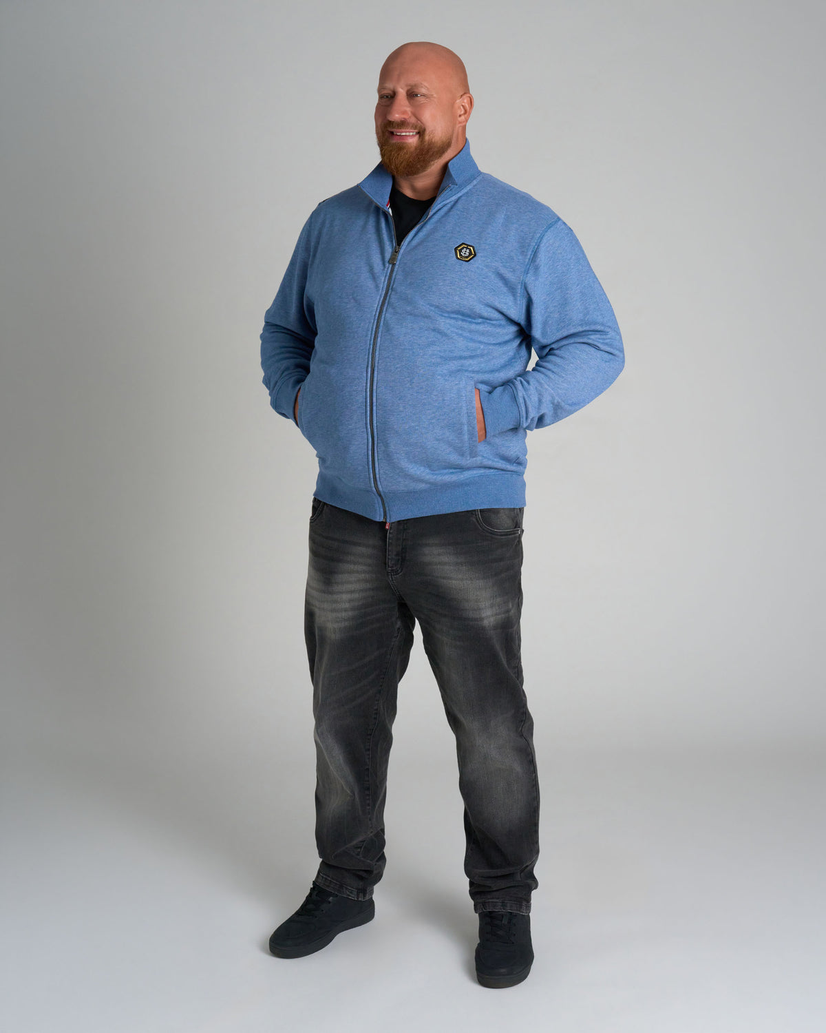CAINE II Men's Sweatshirt BLUE