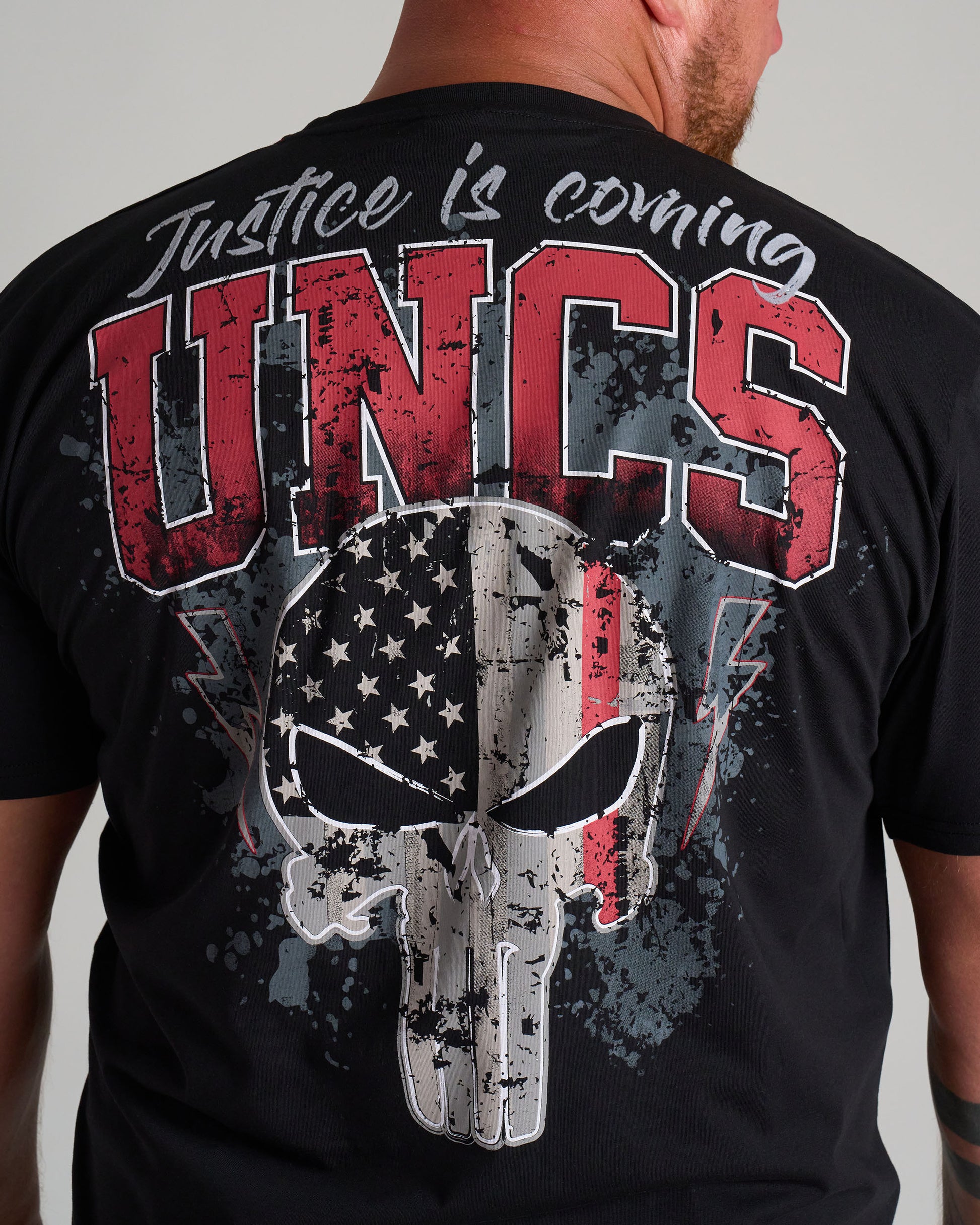 JUSTICE II Men's T-Shirt BLACK