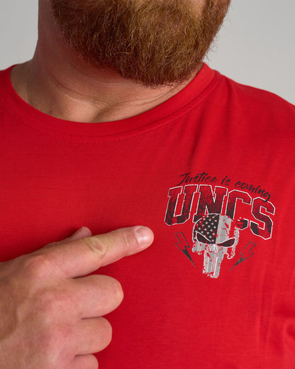 JUSTICE II Men's T-Shirt RED