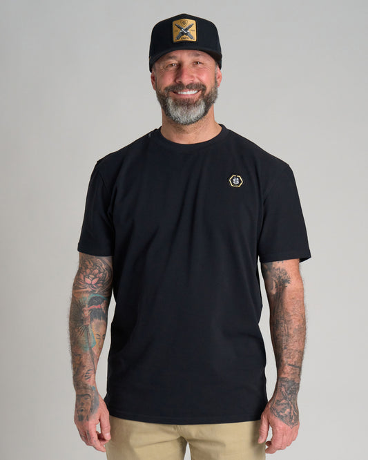 CAINE II Men's T-Shirt BLACK