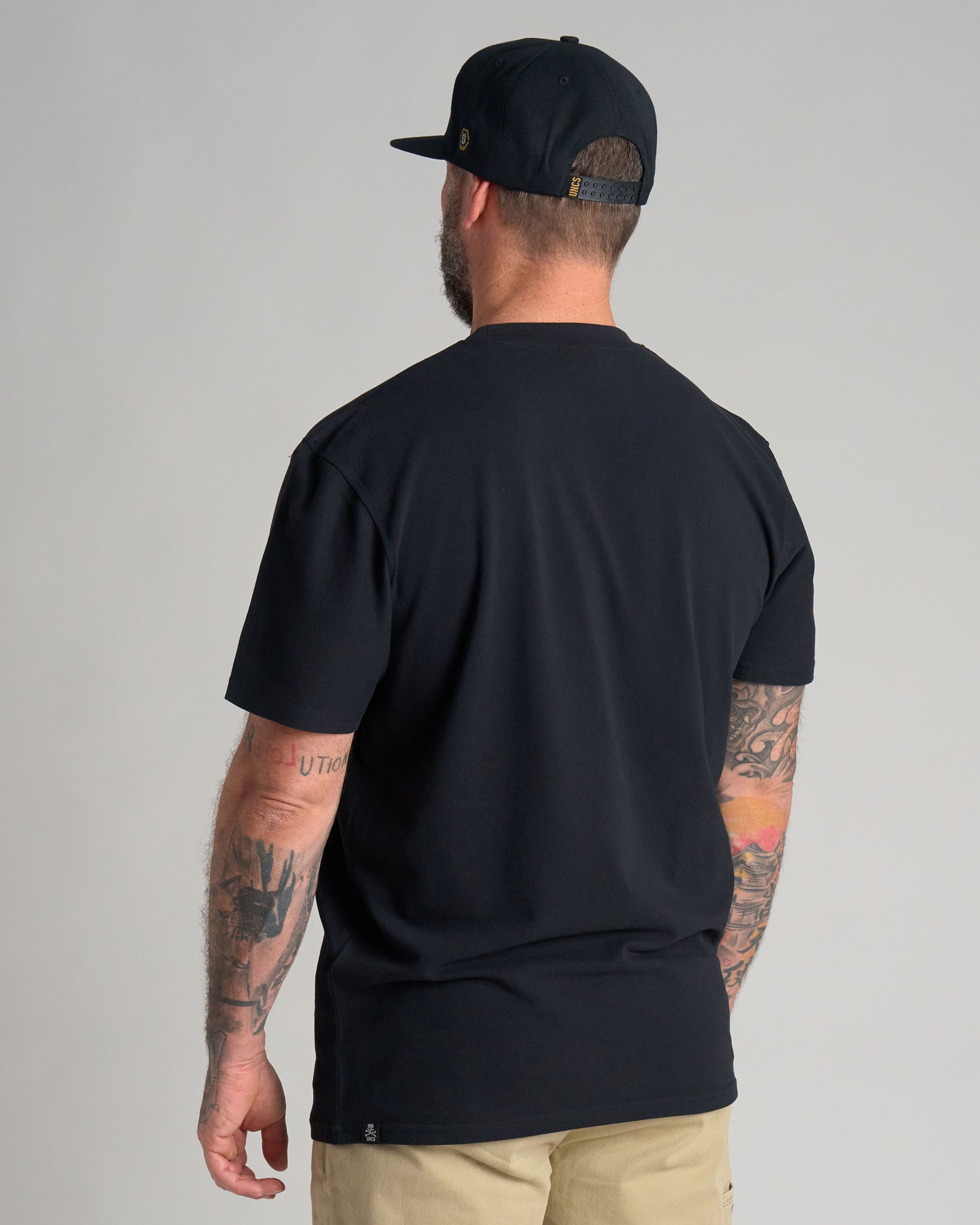 CAINE II Men's T-Shirt BLACK