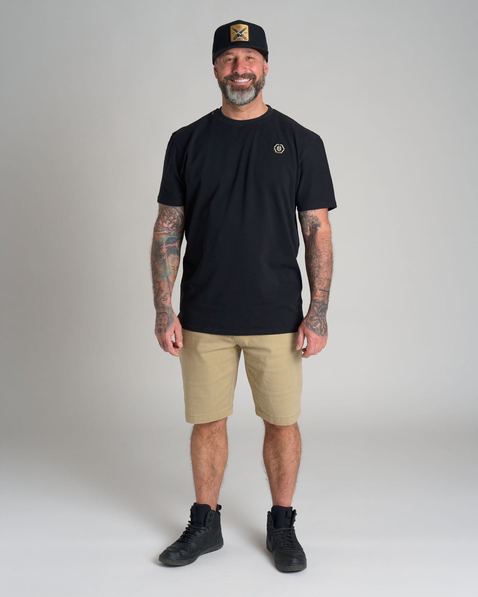 CAINE II Men's T-Shirt BLACK