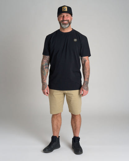 CAINE II Men's T-Shirt BLACK