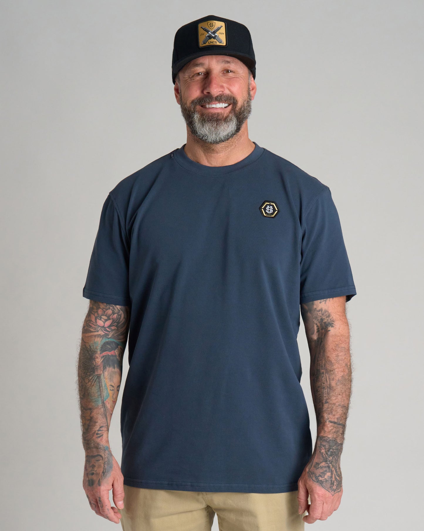 CAINE II Men's T-Shirt NAVY