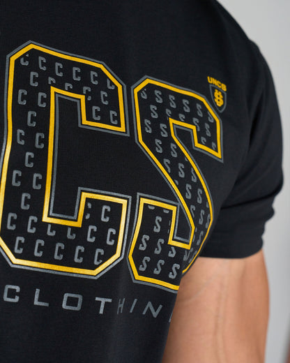 TAYLOR Men's T-Shirt BLACK/GOLD