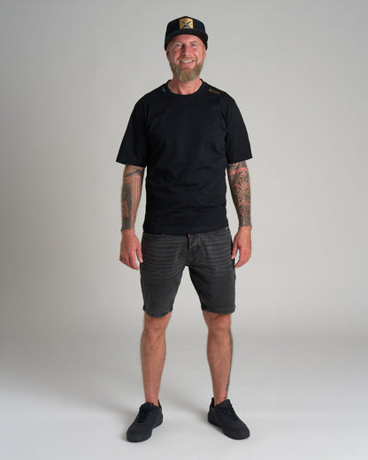 UNLIMITED (OVERSIZE) Men's T-Shirt BLACK/GOLD