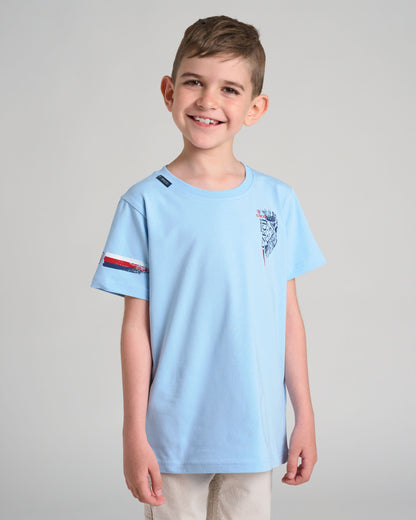 CZECH REPUBLIC Children's T-Shirt BLUE