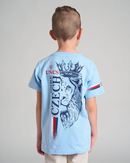 CZECH REPUBLIC Children's T-Shirt BLUE