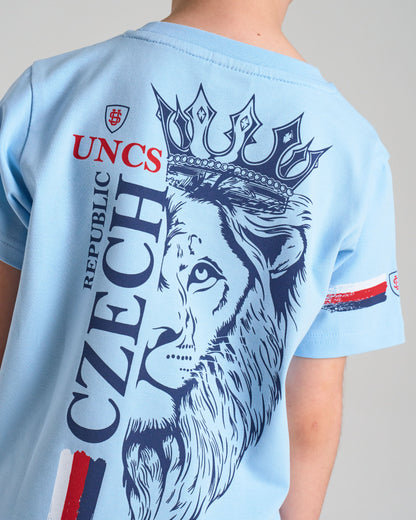 CZECH REPUBLIC Children's T-Shirt BLUE