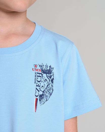 CZECH REPUBLIC Children's T-Shirt BLUE