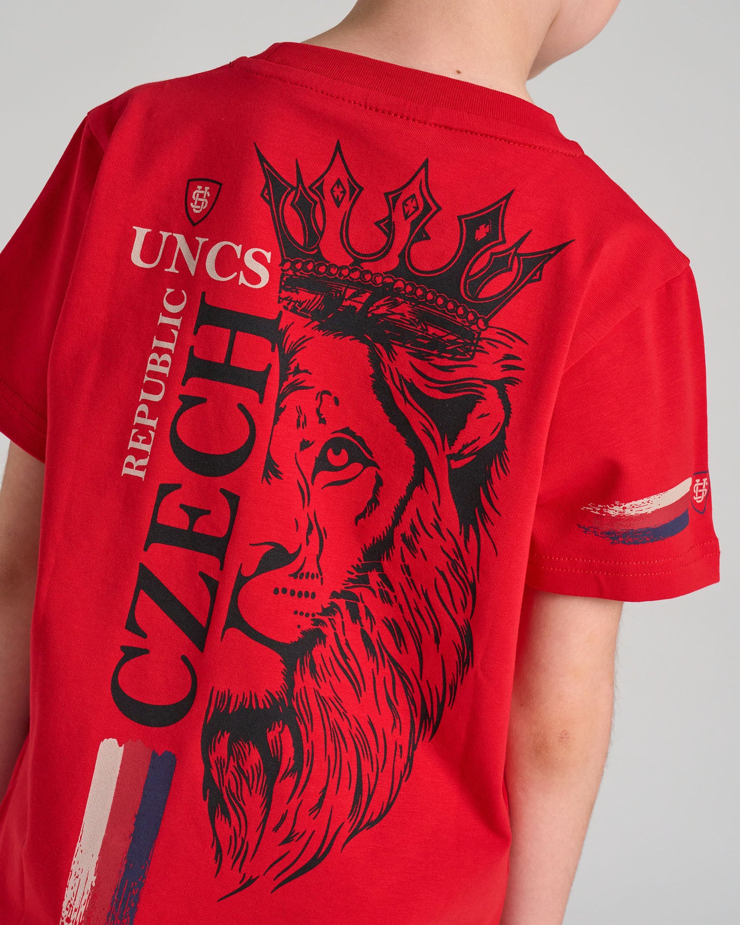 CZECH REPUBLIC Children's T-Shirt RED