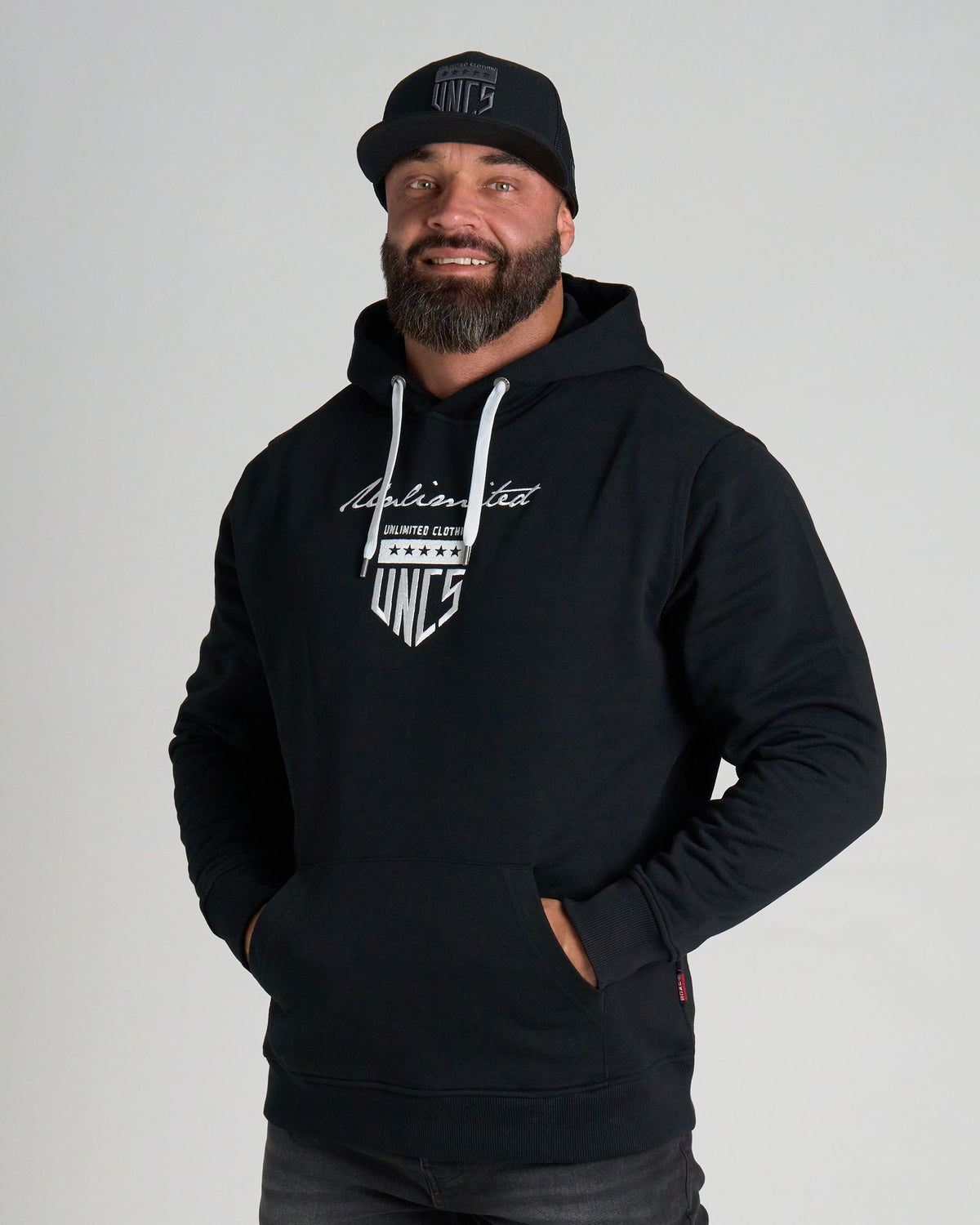 EDGAR Men's Sweatshirt BLACK