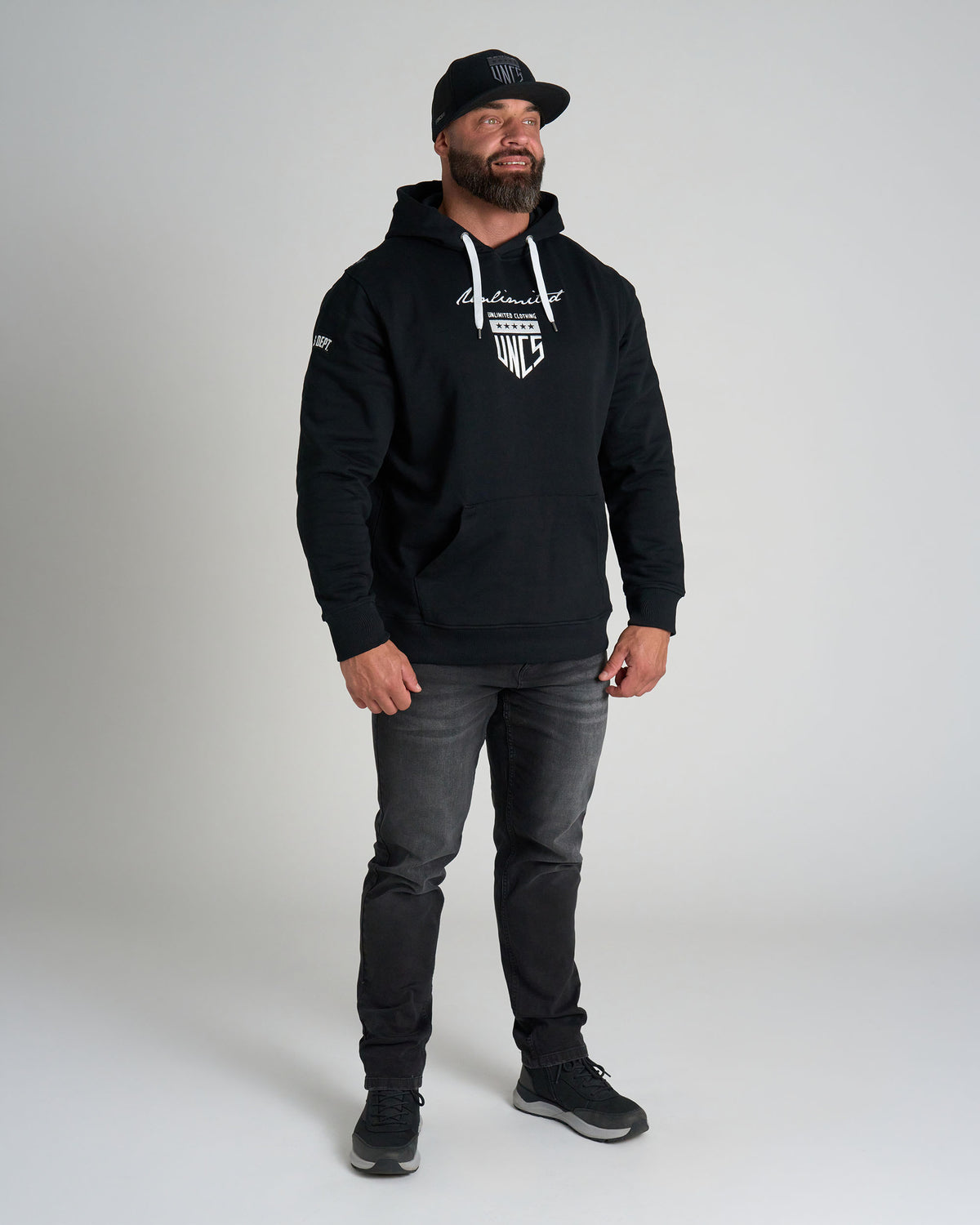EDGAR Men's Sweatshirt BLACK