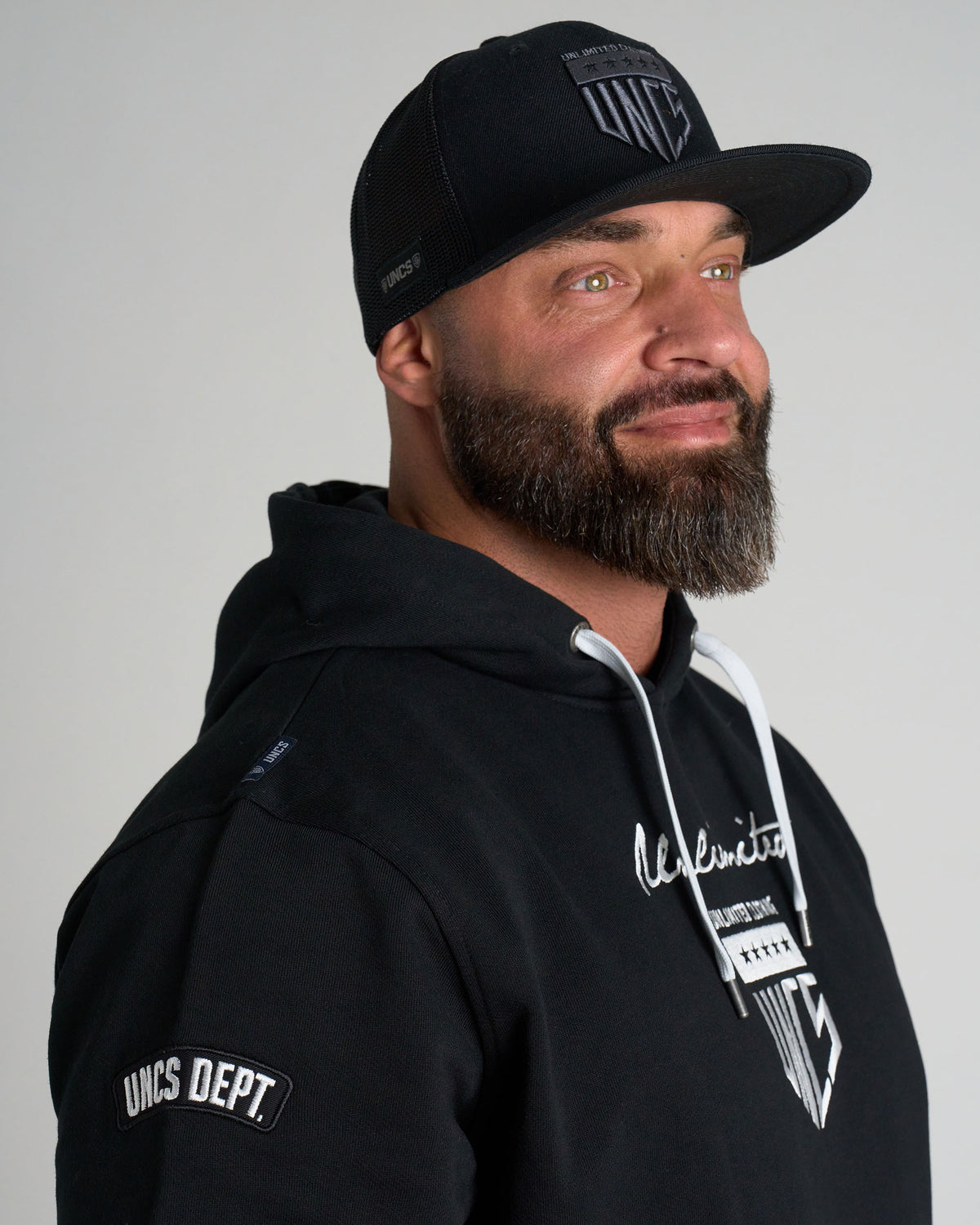 EDGAR Men's Sweatshirt BLACK