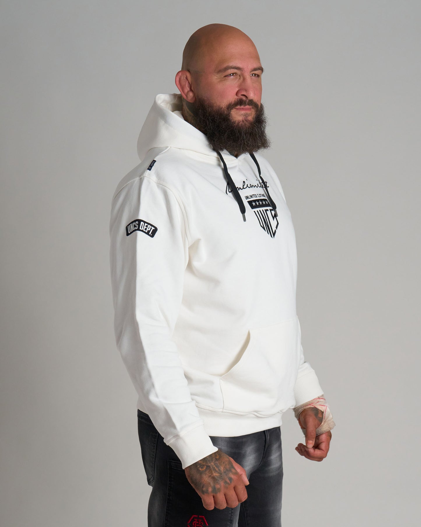 EDGAR Men's Sweatshirt WHITE