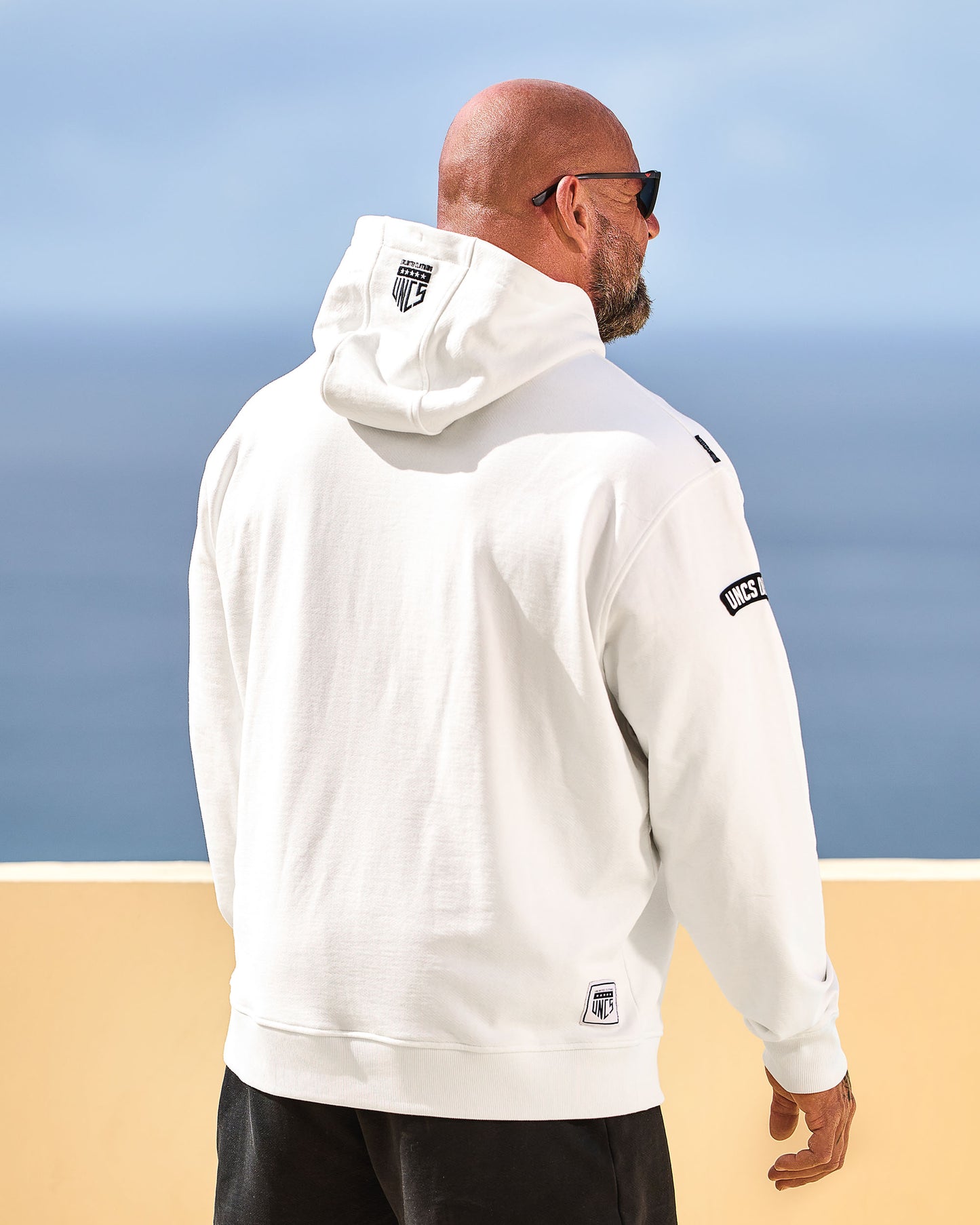 EDGAR Men's Sweatshirt WHITE