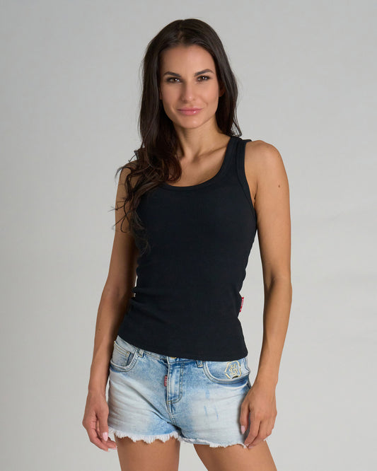 top BASIC Women's BLACK