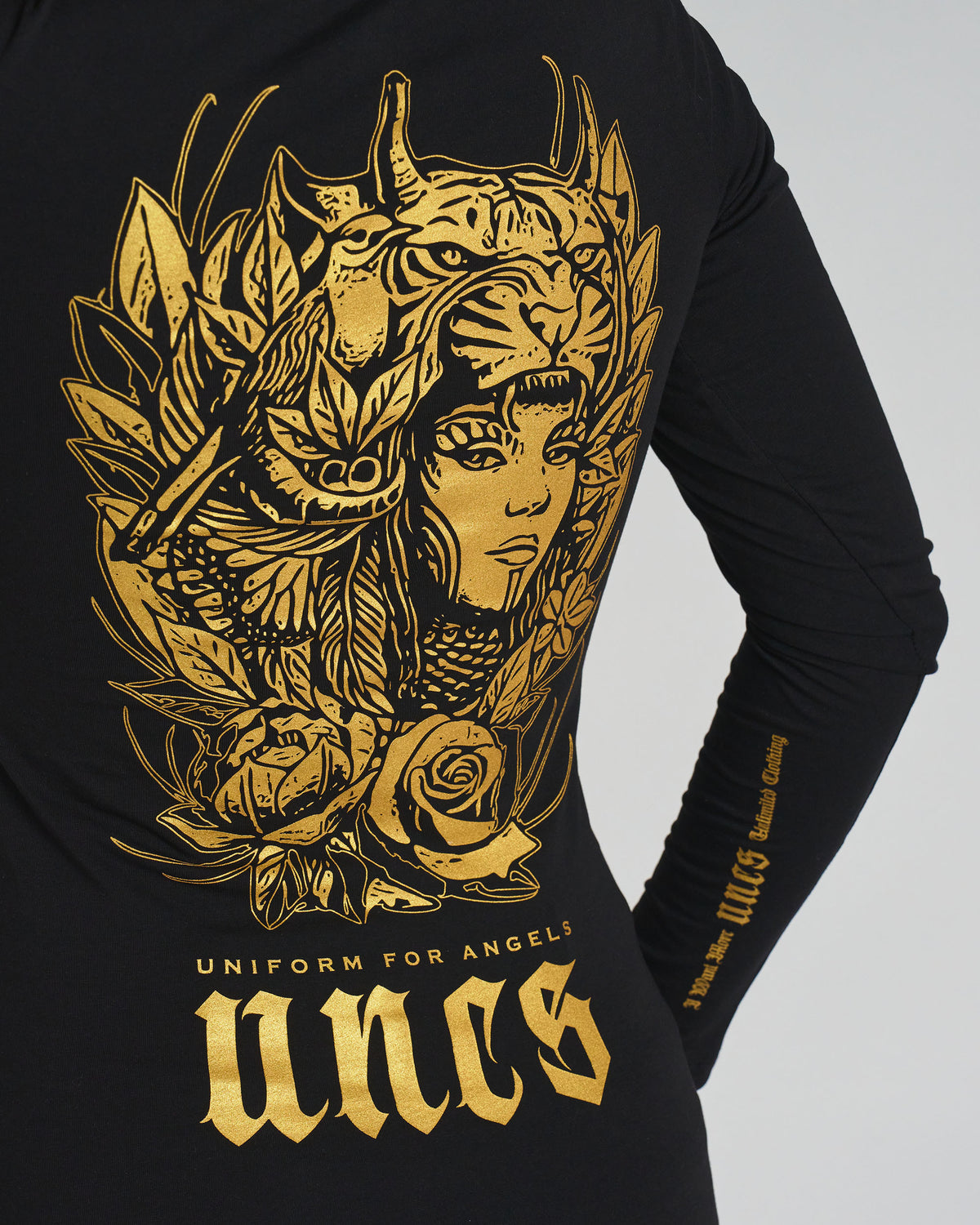 CARMEN LS Women's T-Shirt BLACK