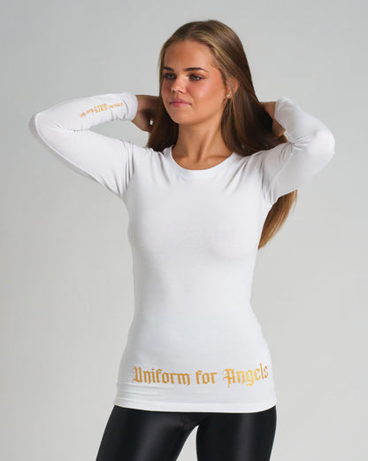 CARMEN LS Women's T-Shirt WHITE