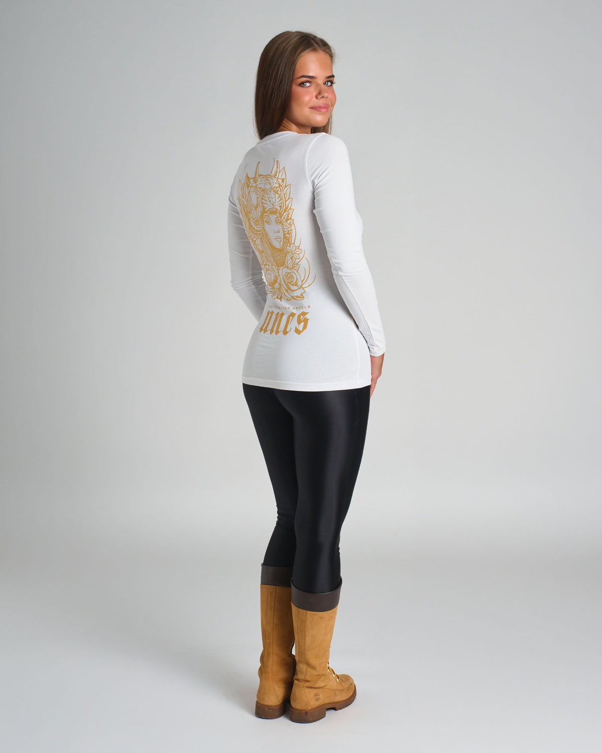 CARMEN LS Women's T-Shirt WHITE