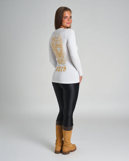 CARMEN LS Women's T-Shirt WHITE