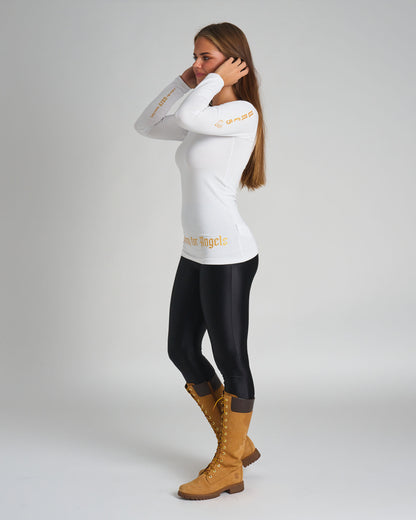 CARMEN LS Women's T-Shirt WHITE