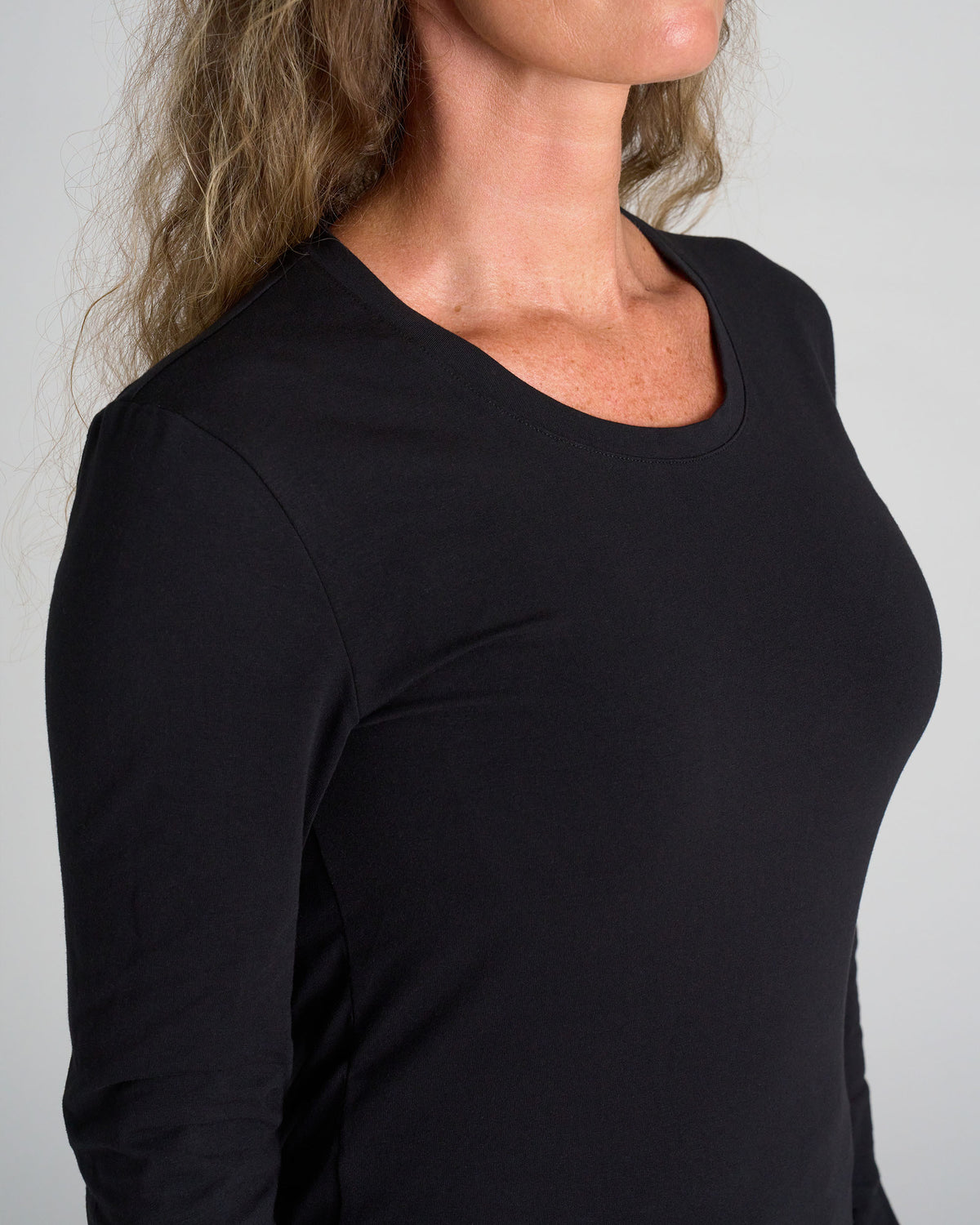RICA LS Women's T-Shirt BLACK