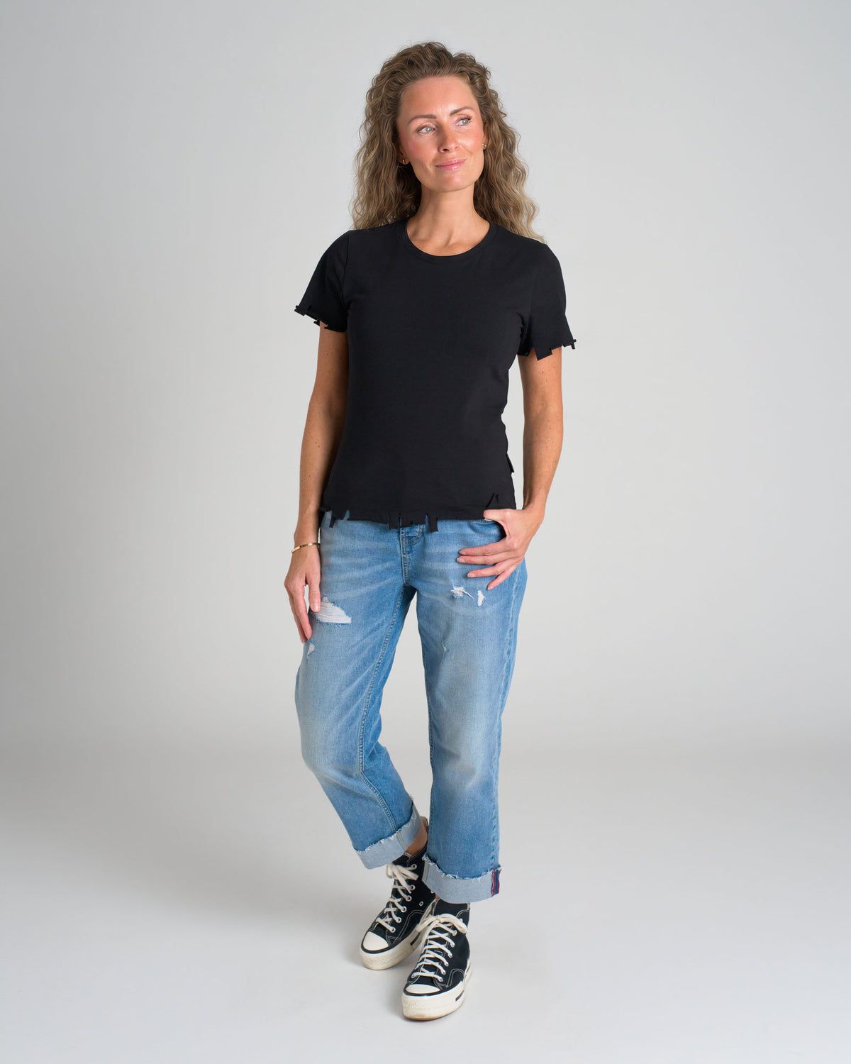 RICA Women's T-Shirt BLACK