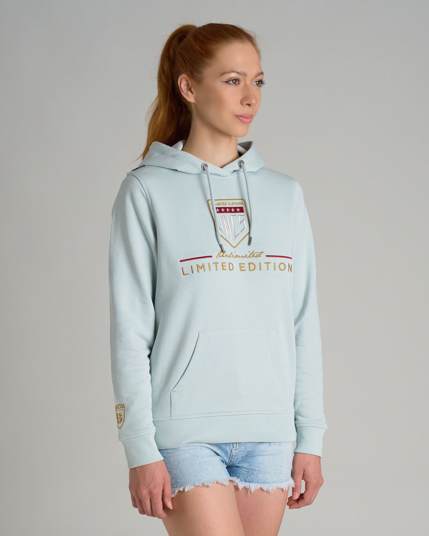 CLAIRE Women's Sweatshirt BABY BLUE