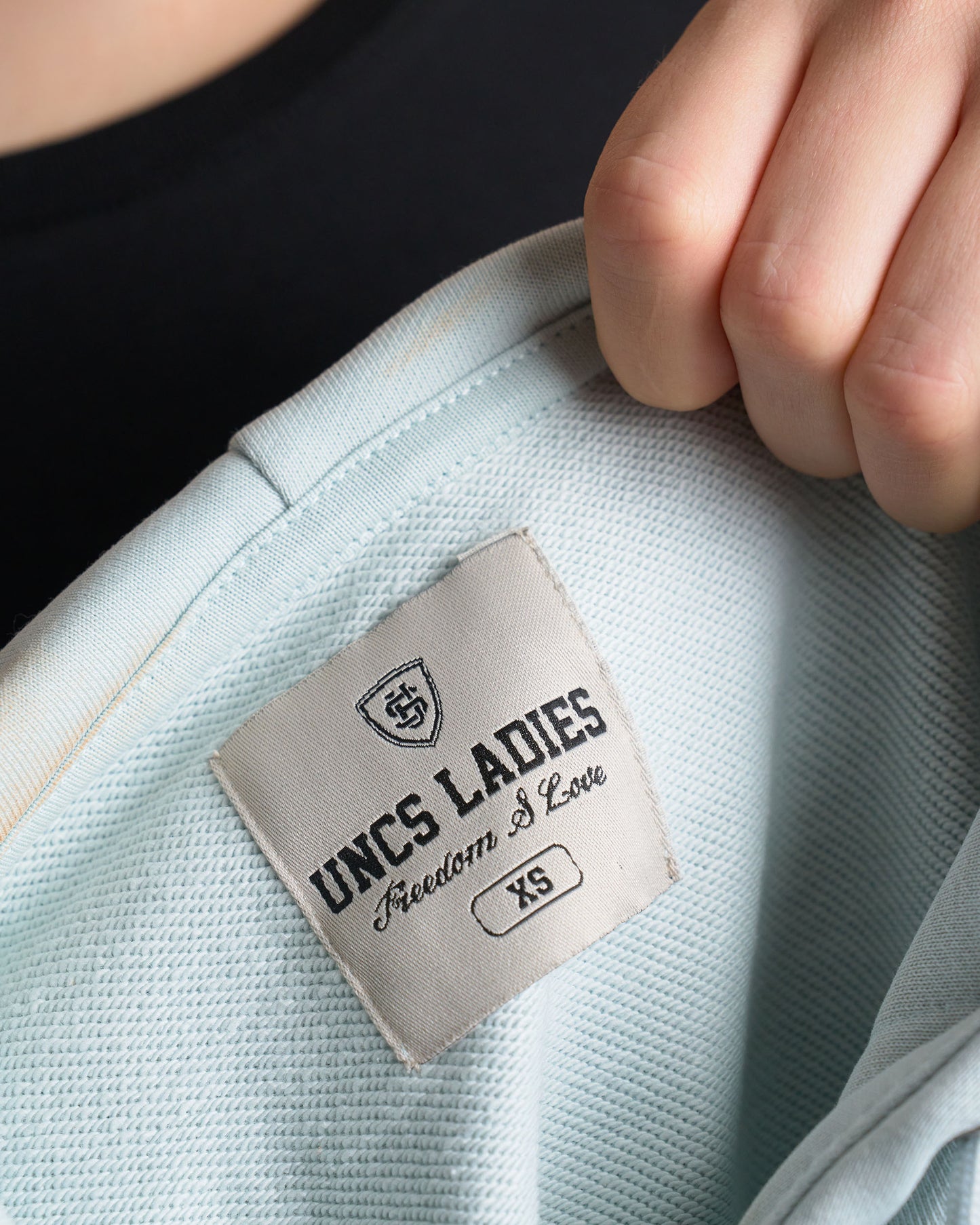 CLAIRE Women's Sweatshirt BABY BLUE