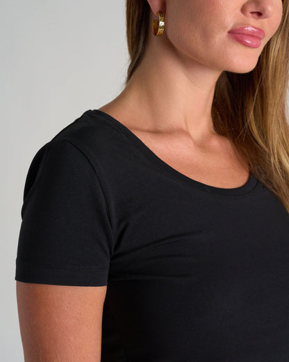 BASIC Women's T-Shirt BLACK